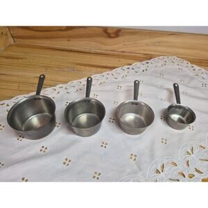 Tagus Portugal Stainless Steel Measuring Cups Set 4-piece Set